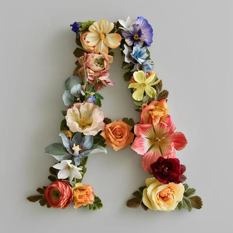 Floral Letter   -  2 Sessions Available